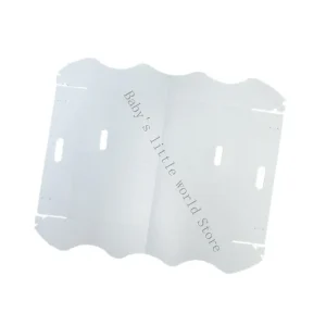 Boîte de rangement bébé portable design minimaliste blanc pratique pour stocker vêtements et jouets