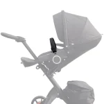 Accoudoir de poussette Stokke Xplory V3 V4 Dsland main courante ergonomique barre de parechocs avec couvercle remplacement sécurisé pour buggy bébé