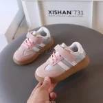 Enfants chaussures décontractées baskets garçons Sport respirant Tennis Sneaker bébé enfants filles chaussures printemps mode plat chaussure de course 21-30 – Picture Color