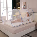 Moustiquaire portable antimoustiques pour lit protection voyage bébé tente蚊帳 transparente design moderne facile à plier et à transporter