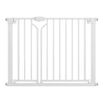 Barrière de sécurité pour enfants escalier porte nursery design moderne en métal blanc HOTPAPA BG08