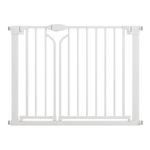 Barrière de sécurité pour enfants escalier porte nursery design moderne en métal blanc HOTPAPA BG08 Barrière de sécurité pour enfants escalier porte nursery design moderne en métal blanc HOTPAPA BG08