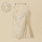 Couverture d&rsquo;allaitement en coton pour bébé tablier d&rsquo;intimité réglable couverture de promenade