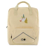 Sac à dos enfant licorne écolier mignon style préppy tissu coton poche frontale fermeture éclair idéal voyage 46 ans fille garçon accessoire mode qualité durable cadeau original
