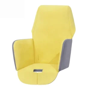 Chaise de jardin moderne pour bébé douce ergonomique jaune design minimaliste extérieure confortableusage bébé enfant mobilier d&rsquo;extérieur