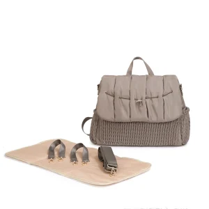 Sac à couches grande capacité sac de poussette imperméable sac fourretout maternité portage bébé design minimaliste style moderne multifonctionnalité