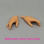 Mains de poupée 28 cm en plastique réaliste accessoires de poupée style moderne pour collectionneurs et enfants