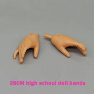 Mains de poupée 28 cm en plastique réaliste accessoires de poupée style moderne pour collectionneurs et enfants