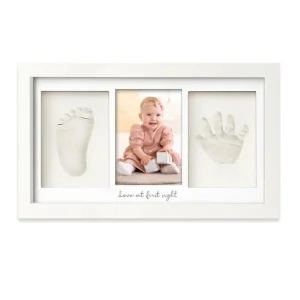Kit empreintes main pied bébé cadre souvenir argile photo nouveauné cadeau maman registre naissance souvenir bébéปลอดภัย qualité premium