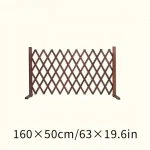 Barrière de sécurité en bois rétractable pour animaux de compagnie chiens et chats 安全 intérieure facile à installer pour la maison la chambre à coucher et les escaliers