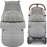 Sac de couchage pour poussette bébé hiver 012 mois doux confortable sécuritaire accessoire outdoor