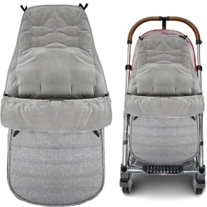 Sac de couchage pour poussette bébé hiver 012 mois doux confortable sécuritaire accessoire outdoor