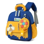 Sac à dos enfant design abeille pour école et loisirs 25 ans maternelle matériau polyester compartiments bretelles ajustables porté facile style ludique