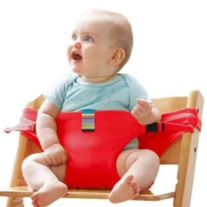 Siège enfant portable chaise bébé ceinture de sécurité salle à manger 06 ans red Siège enfant portable chaise bébé ceinture de sécurité salle à manger 06 ans red