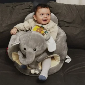 Chaise d’assise bébé apprentissage assis éléphant mignon portable coussin de siège confortable support assis durable usage quotidien intérieur extérieur Chaise d’assise bébé apprentissage assis éléphant mignon portable coussin de siège confortable support assis durable usage quotidien intérieur extérieur