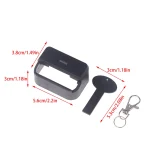 Lecteur de carte badgeur sans contact clip métallique clé détachable accessoire portefeuille sécurité bureaux gyms contrôle accès portable