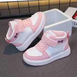 Chaussures de sport enfants antiglissante velcro conforturable mode printemps automne