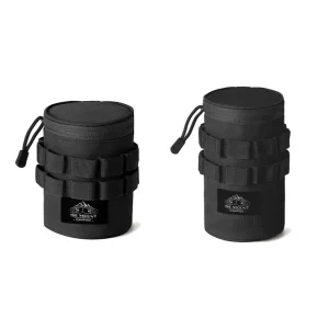Thermos camping isotherme bouteille isolée pour boissons nylon résistant à l&rsquo;eau camping randonnée outdoor ISE MOUNT clip transport facile