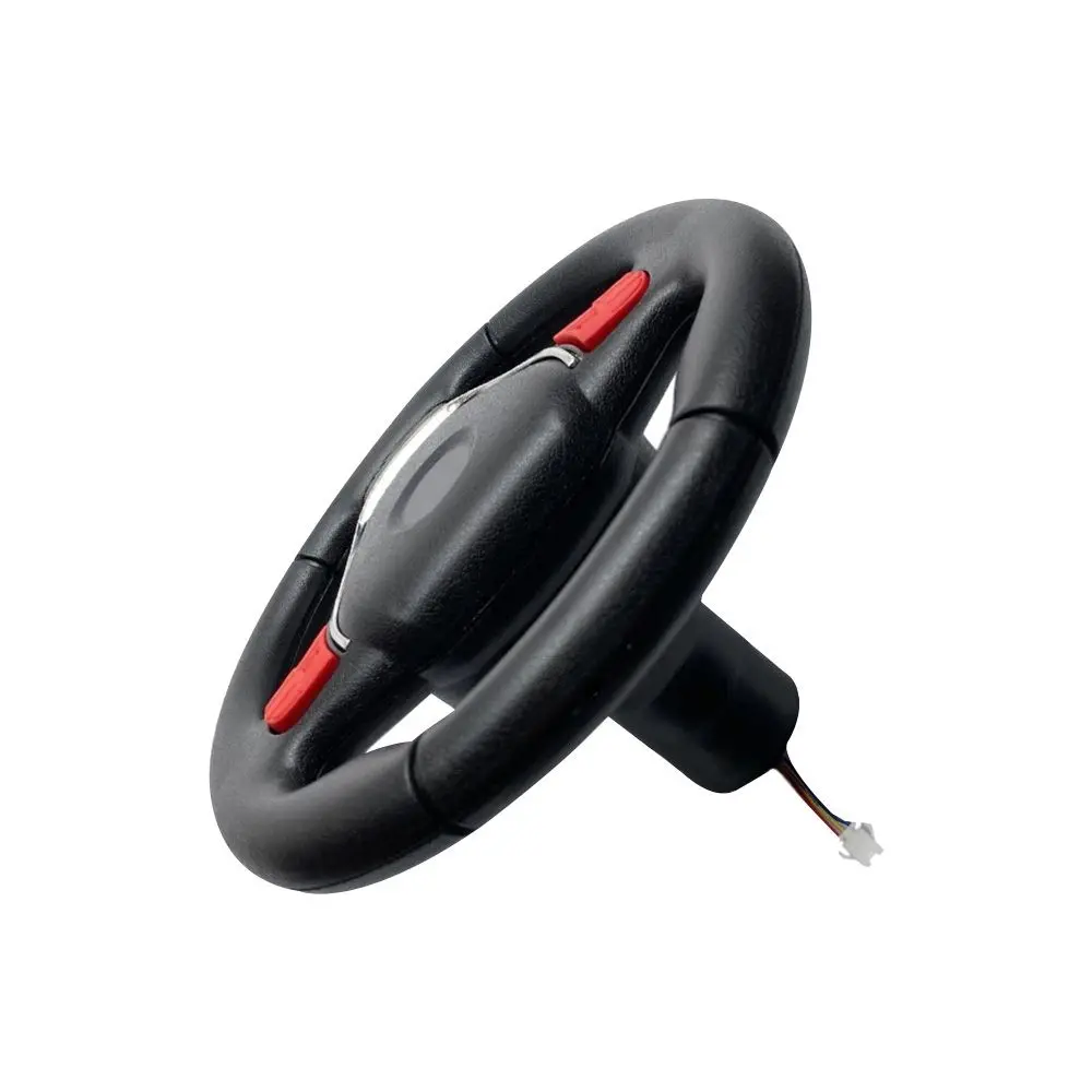Volant de voiture électrique pour enfants jouet éducatif accessoire poussette version toutterrain musique S2388 S9088