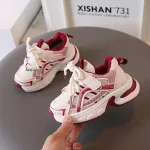 Chaussures de dehors en Maille Douce et Respirante pour Bébé Garçon et Fille, Baskets de Course Décontractées pour Enfant, 21 à 30 ans, Cadeau – picture color