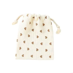 Sac humides secs pour couches bébé stockage reutilisable organisation nappes coton cœur khaki