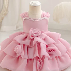Robe de princesse pour enfant occasion formelle fêtes d’anniversaire robe longue évent formel qualité premium style romantique idée cadeau fille Robe de princesse pour enfant occasion formelle fêtes d’anniversaire robe longue évent formel qualité premium style romantique idée cadeau fille