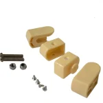 Accessoires de berceau pour bébé, garde-corps, boucle tournante, boucle en plastique Kraft, boucle expresse