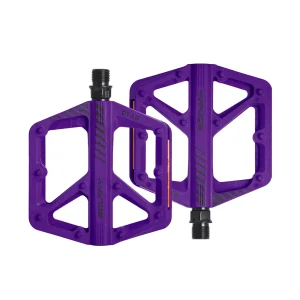 Pédales de vélo en nylon BOLANY pédales de fibre de VTT ultralégères et antidérapantes pédales à double roulement DU anti-poussière et imperméables – Purple Pédales de vélo en nylon BOLANY pédales de fibre de VTT ultralégères et antidérapantes pédales à double roulement DU anti-poussière et imperméables – Purple