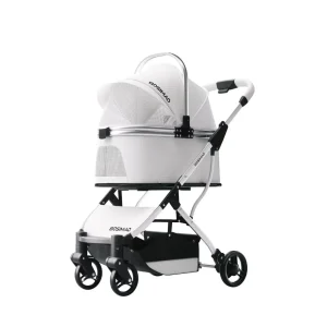 Poussette bébé BOSIMAO design moderne aluminium mesh respire Protecteur UV pliable