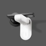 Serrures de sécurité autoadhésives en plastique pour bébé équipement de protection poignée de porte polyvalente sans trou protecteur de sécurité pour enfants  blanc