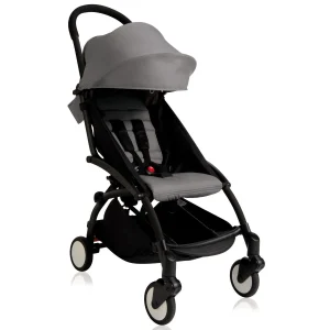 Poussette bébé portable pliable aluminium Oxford 300D 5 points harnais urbain compact design moderne minimaliste rangement