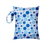 Sac à Couches Mini 25x20cm Étanche Sac de Voyage Design Moderne pour Bébé avec Fermeture Éclair et Poignée Intégrée Pochette Pratique Multifonctionnelle