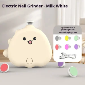 Electric Nail Grinder bébé nouveauné design mignon compact ABSปลอด안한 usb 충전 빨간 파란색 머리 포함된 편리한 사용법 Electric Nail Grinder bébé nouveauné design mignon compact ABSปลอด안한 usb 충전 빨간 파란색 머리 포함된 편리한 사용법