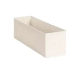 Organisateur de rangement en tissu pour vêtements tiroir armoire beige 2 pièces idéal pour Tshirts jeans sousvêtements et pantalons