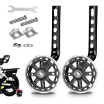 Roues de sécurité pour vélo enfant stabilisateurs apprentissage poussettes accessoires enfants adultes kit montage facile sécurisé durable