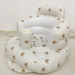 Canapé gonflable bébé chaise de bain portée douce en PVC multifonctionnel pratique sécuritaire