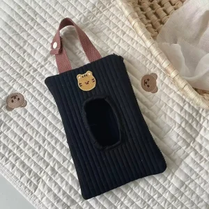 Sac de rangement portable pour poussette bébé étui lingettes boîte mouchoirs housse serviette chariot nouveauné voyage voiture accessoires bébé Black Tiger Sac de rangement portable pour poussette bébé étui lingettes boîte mouchoirs housse serviette chariot nouveauné voyage voiture accessoires bébé Black Tiger