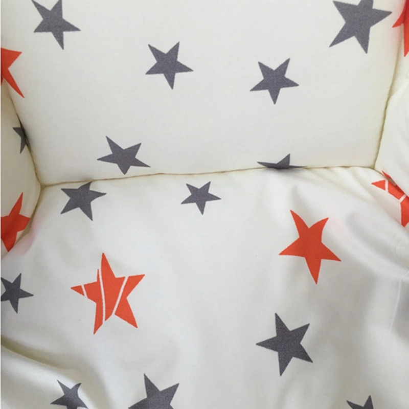 Coussin de siège universel pour poussette et chaise haute bébé doublure en coton polymère doux housse amovible maternité style moderne sécurité renforcée