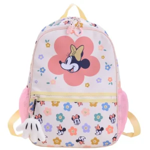 Cartable Disney Mickey Minnie sac à dos enfants 713 ans style mignon dessin animé nylon résistant