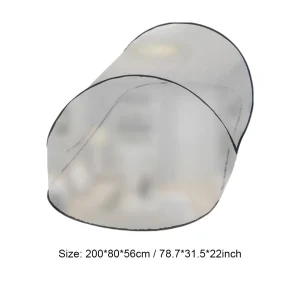 Tente AntiMoustiques PopUp en Polyester Portable Design Simple 200x80x56cm