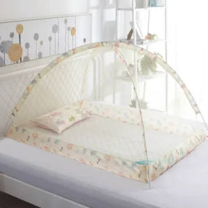 Filet pliable chambre bébé lit d’été tente Breton moustiquaire décoration tissu maillé protection insectes jaune Filet pliable chambre bébé lit d’été tente Breton moustiquaire décoration tissu maillé protection insectes jaune
