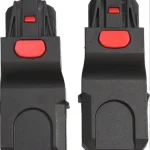 Clips fixation batterie adaptateur poussette accessoire électronique bébé sécurisé pratique matériaux robustes design moderne