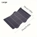 Support de séchage pour vaisselle cuisine design moderne fonctionnel noir matériaux durables rangement pratique ventilation efficaceUsage familial