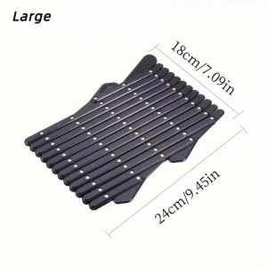 Support de séchage pour vaisselle cuisine design moderne fonctionnel noir matériaux durables rangement pratique ventilation efficaceUsage familial Support de séchage pour vaisselle cuisine design moderne fonctionnel noir matériaux durables rangement pratique ventilation efficaceUsage familial