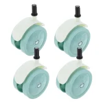 Roues silencieuses 360 degrés design moderne mobilité fluide accessoires mobilier bébé