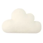 Oreiller nuage doux pour bébé accessoire photo décoration chambre enfant cadeau naissance texture moelleuse design nuage blanc