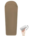 Doublure sac de couchage ultralégère lavable pour bébé drap de voyage camping hôtel printemps automne sac à dos confortable et sécuritaire