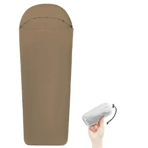 Doublure sac de couchage ultralégère lavable pour bébé drap de voyage camping hôtel printemps automne sac à dos confortable et sécuritaire