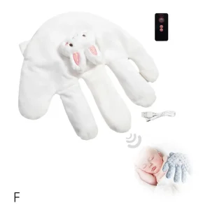 Gant de sommeil apaisant bébé oreiller mains en peluche antiéjection confortable sécurité électrique design lapin rechargeable télécommande incluse Gant de sommeil apaisant bébé oreiller mains en peluche antiéjection confortable sécurité électrique design lapin rechargeable télécommande incluse