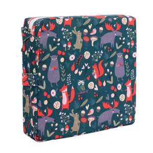 Pochette à motifs animaux waterproof trousse portable multifonction design ludique pour enfants rangement pratique sangle latérale matériaux durables facile à nettoyer Pochette à motifs animaux waterproof trousse portable multifonction design ludique pour enfants rangement pratique sangle latérale matériaux durables facile à nettoyer